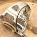 Vintage sterling silver ring, mexico hallmark — view 7 of 10