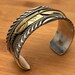 Vintage sterling silver cuff — view 9 of 16
