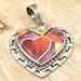 Vintage sterling silver pendant — view 1 of 8