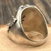Vintage sterling silver signet ring — view 9 of 20