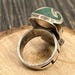 Vintage Jorge Castañeda sterling silver ring, jac hallmark — view 5 of 20