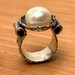 Vintage sterling silver ring — view 3 of 9