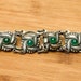 Vintage Carl Ruopoli sterling silver bracelet, c ruopoli hallmark — view 4 of 7