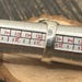 Jude Candelaria sterling silver ring, jude c zuni hallmark — view 9 of 10