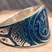 Vintage sterling silver signet ring — view 4 of 17