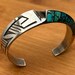 Vintage sterling silver cuff — view 3 of 20