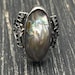 Art nouveau sterling silver ring — view 2 of 10
