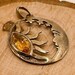 Art nouveau sterling silver pendant — view 6 of 10