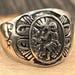 Vintage sterling silver signet ring — view 2 of 18