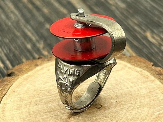 Flying Saucer Post Toasties Vintage Cereal Premium Ring