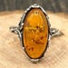 Art nouveau sterling silver ring — view 2 of 10