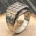 Art nouveau sterling silver ring — view 1 of 10