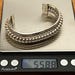 Vintage sterling silver cuff — view 10 of 10