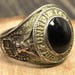 Mid century sterling silver signet ring — view 5 of 19