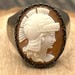 Antique sterling silver ring — view 9 of 19