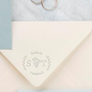 Custom Wedding Envelope Embosser: Personalized Names & Initials