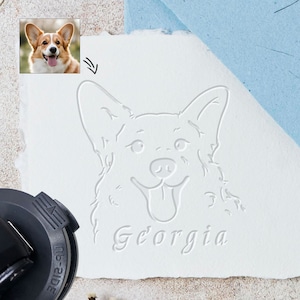 Stampante per animali domestici personalizzata, ritratto disegnato a mano del tuo animale domestico, stampatrice per cani personalizzata, regalo commemorativo per animali domestici, regali per amanti degli animali
