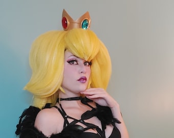 Prinzessin Peach DRAG Perücke OHNE KRONE