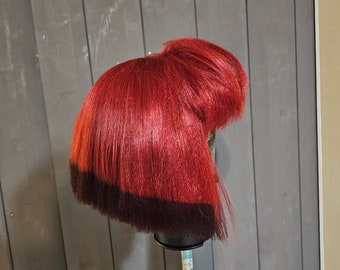 Alastor Hazbin Cosplay Wig
