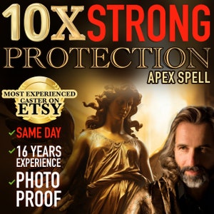 Apex Protection Spell - Protection Shield, Spiritual Shield, Banish Negative Energy, Binding Spell, Sage Ritual, Clear Negative Energy