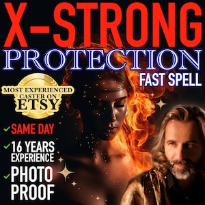 Fast Protection Spell - Protection Shield, Spiritual Shield, Banish Negative Energy, Binding Spell, Sage Ritual, Clear Negative Energy