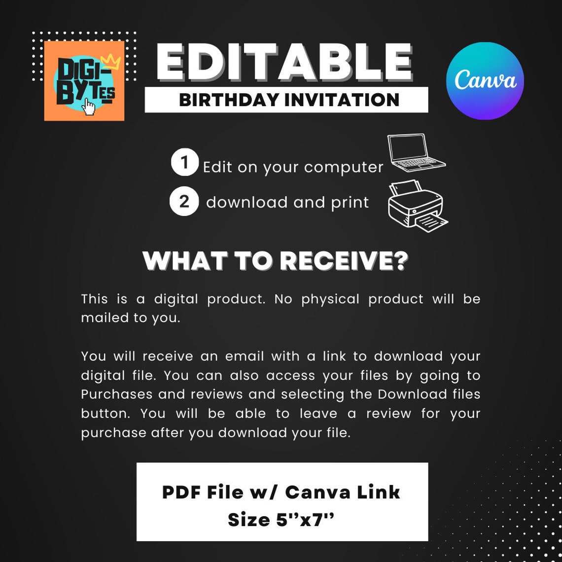 Girl Bluey Birthday Invitation Template, Bluey Invitation, Digital ...