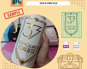 Spedizione 33 SVG, file PNG "Per coloro che verranno dopo"