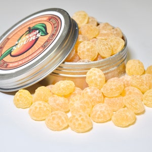 Sour Mango Hard Candy Drops 3.5 Ounces