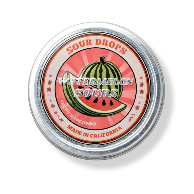 watermelon sours hard candy