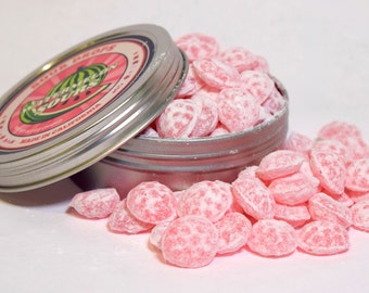 Sour Watermelon Hard Candy Drops 3.5 Ounces