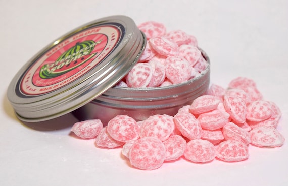 Sour Watermelon Hard Candy Drops | No Artificial Dyes