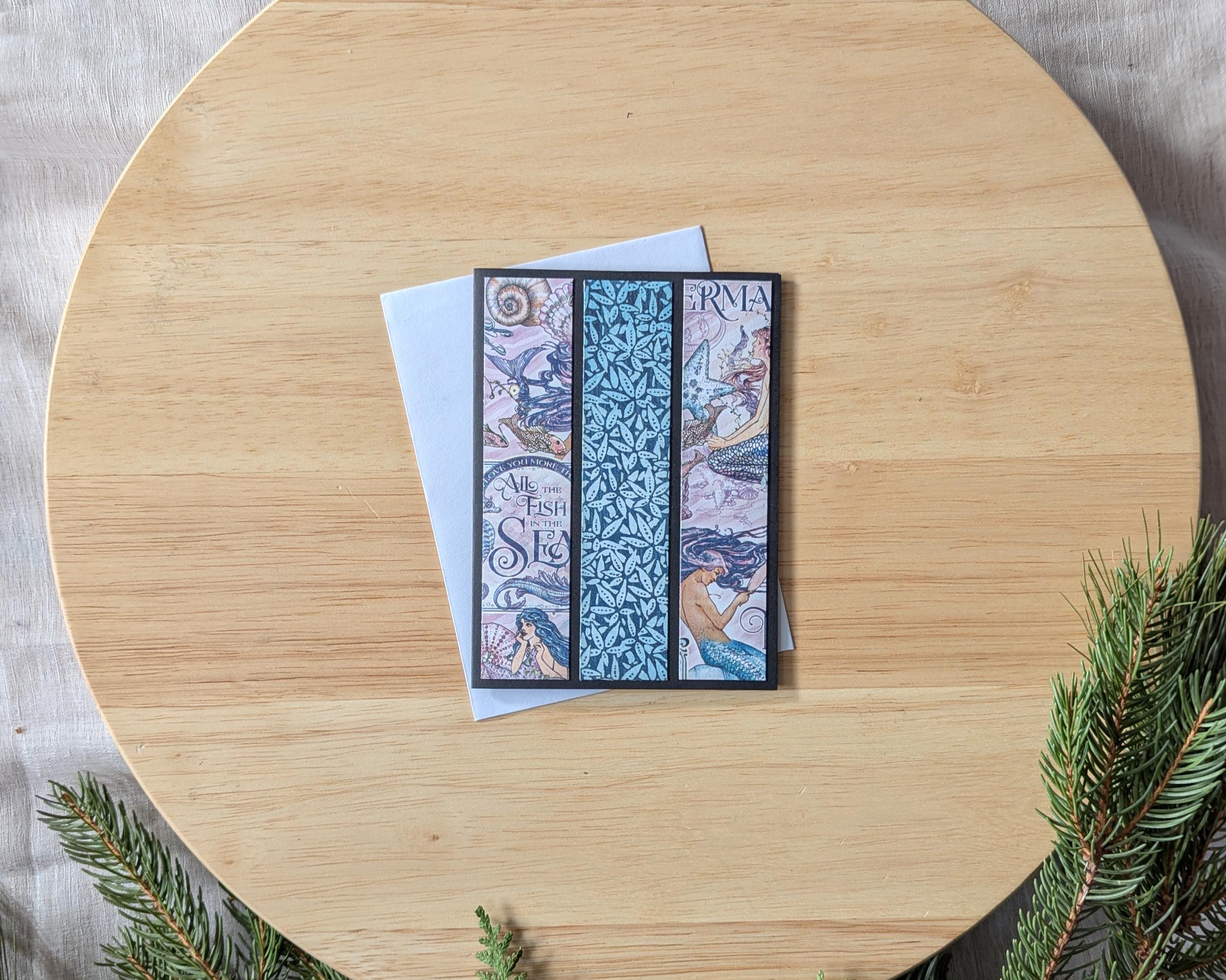 Handmade Card Set Handmade Card Set of 4 | Blank Customizable All Occasion Greeting Cards ...