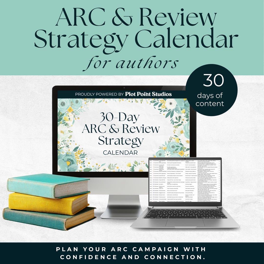 30-day ARC & Review Strategy Calendar – Build Your ARC Team With ...