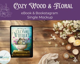 EBOOK MOCKUP TEMPLATE | Canva Ebook Mockup | Cottagecore | Editable On Canva | Lead Magnet Template | Bookstagram Templates | Ebook Template