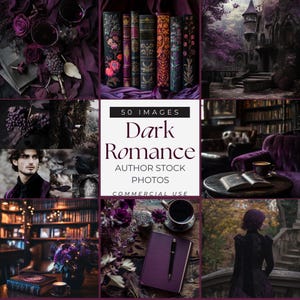 Dark Romance Stock Photos | 50 Faceless Gothic Aesthetic Images | Commercial Use | Bookstagram & Branding Kit for Authors