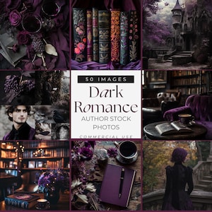 Dark Romance Stock Photos | 50 Faceless Gothic Aesthetic Images | Commercial Use | Bookstagram & Branding Kit for Authors