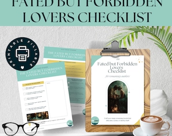 Fantasy Romance Plot Planner: Magical Bond Guide (Instant Download)