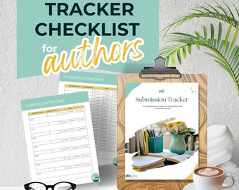 Author Submission Tracker - Query & Publishing Organizer - Digital Writing Planner - Self-Publishing  Agent Query Tracker RESOURCE
