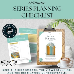 Series Planning Checklist: Novel Writer Resource (Digital Download)