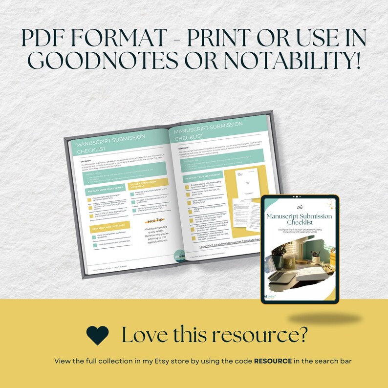 Self Publishing Checklist.pdf Manuscript Submission Checklist - Query & Publishing Guide for Authors ...