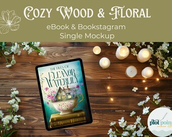 EBOOK MOCKUP TEMPLATE | Canva Ebook Mockup | Cottagecore | Editable On Canva | Lead Magnet Template | Bookstagram Templates | Ebook Template