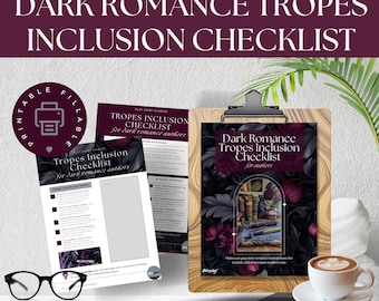 Dark Romance Tropes Checkliste für Autoren: Plot-Planungs-Leitfaden (PDF Download