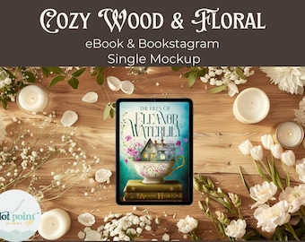 Plantilla Canva / Portada de libro digital / Plantillas Bookstagram / Maqueta de libro Canva / Bookstagram Flatlay / Bookish Flatlay / Maqueta de libro electrónico