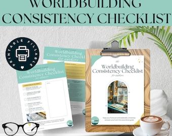 Worldbuilding Checklist for Writers: Fantasy & Sci-Fi Setting Development (PDF Tool