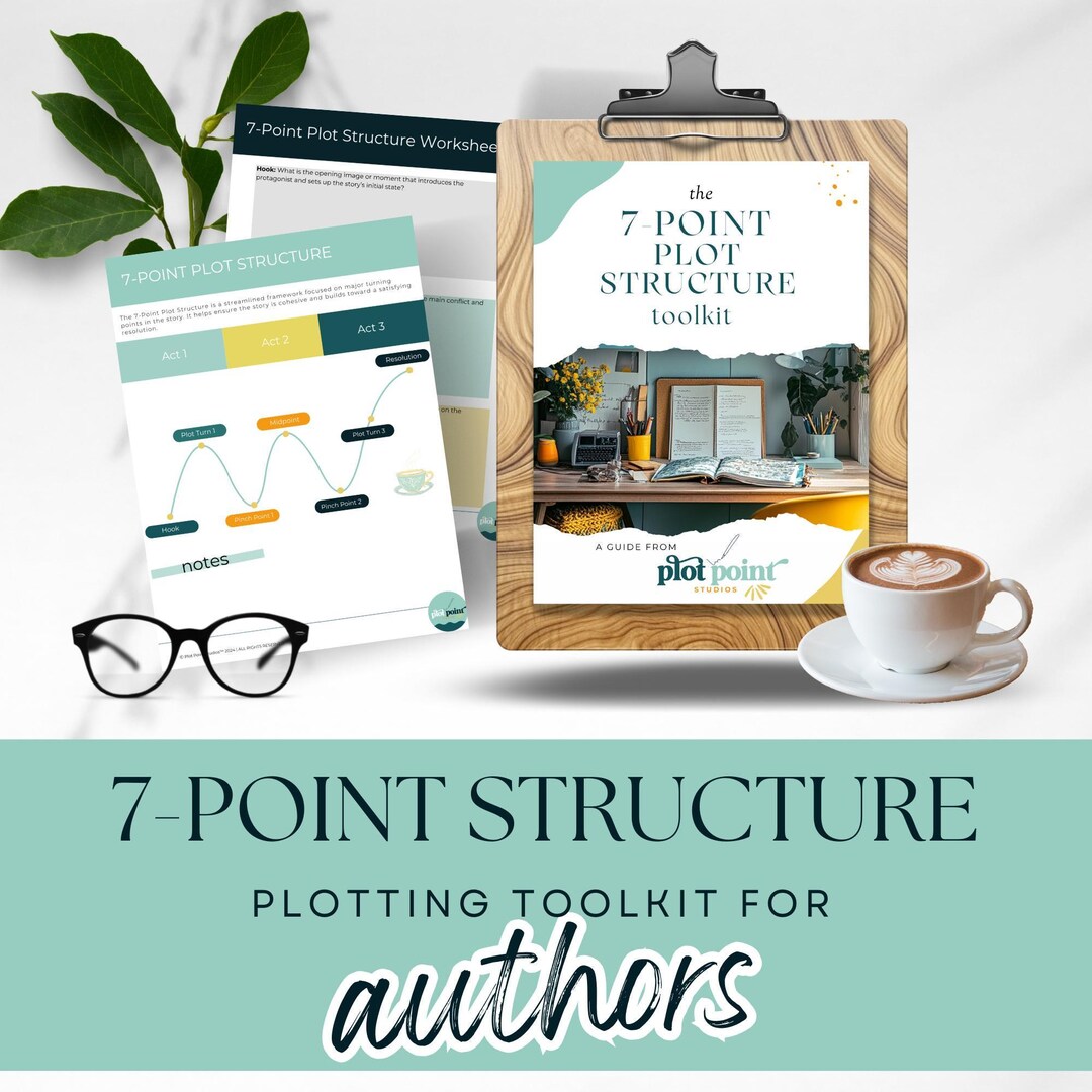 Plot Point Structure Outline Goodnotes Novel Writing Template, 7-point Structure Plotting Toolkit ...