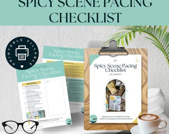 Liste de contrôle pour la rédaction d'une scène romantique épicée : guide sur l'intimité et la tension (téléchargement PDF)