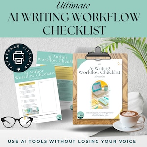 AI Writing Checklist for Authors: Fillable PDF Workflow Guide