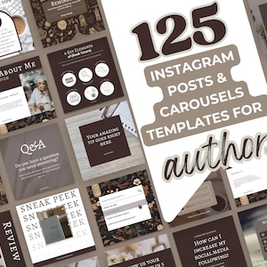 Dark Academia, Boekpresentatie, Instagram-berichten, Canva-sjablonen, Social-mediaposts van schrijvers, Instagram-auteur, Bookstagram-sjablonen: PPDark