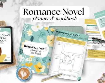 Novel Planning Workbook | Novel Planner Workbook | Goodnotes Novel Planner | Story Worksheets | How To Write A Romance Novel | RESOURCE