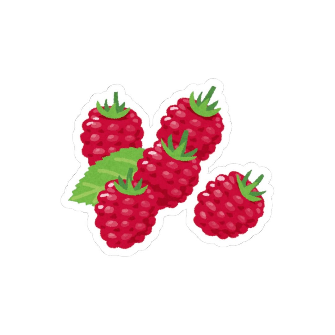 Raspberries Sticker | Vinyl Sticker - Etsy